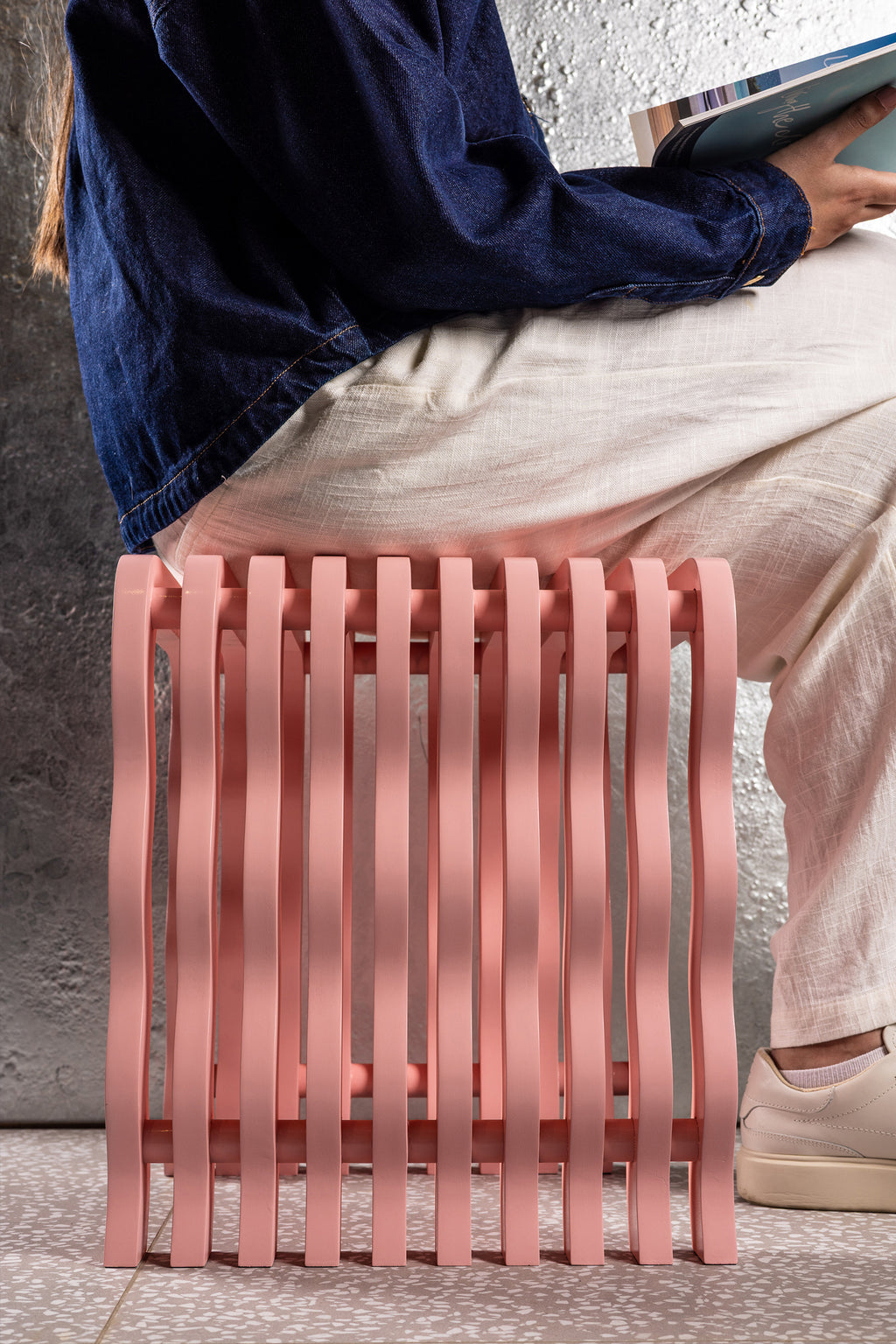 Wave Interval Stool