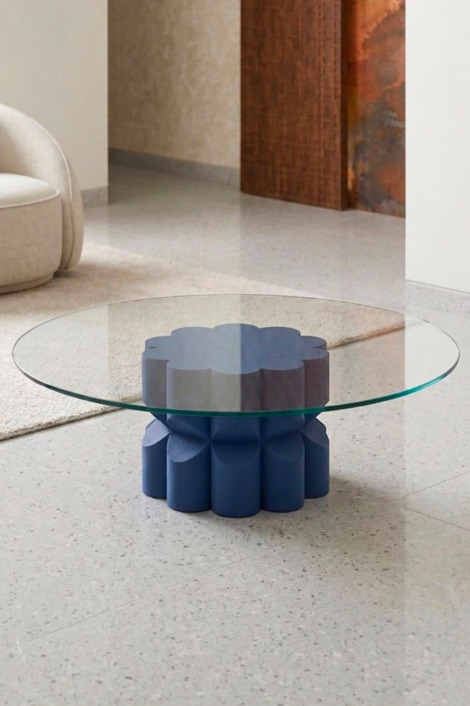 Sand bloom center table